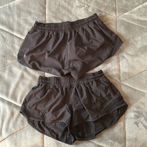 Lululemon Hotty Hot low rise lined shorts 2.5” inseam